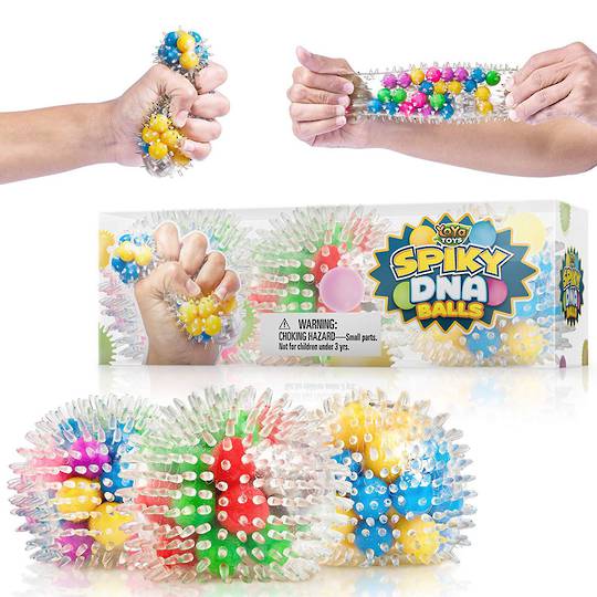 YoYa Toys Spikey DNA BALLS - 3 pack